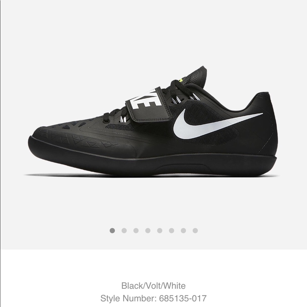 Track and field throwing shoes